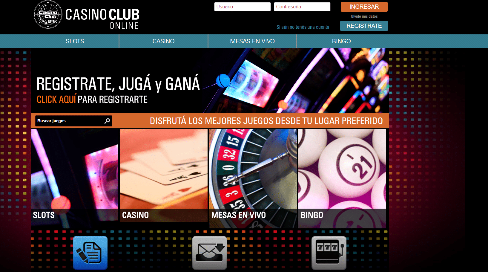 casino club online registrarse